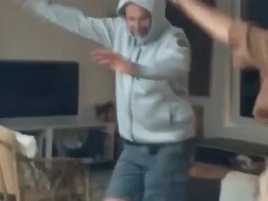 Cameron Daddo and Alison Brahe’s hilarious TikTok