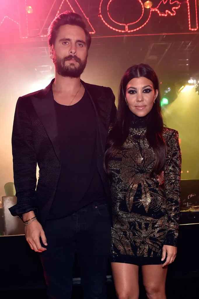 Scott Disick Kourtney Kardashian