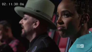 Kelly Rowland loses it at Boy George and Guy Sebastian in explosive fight