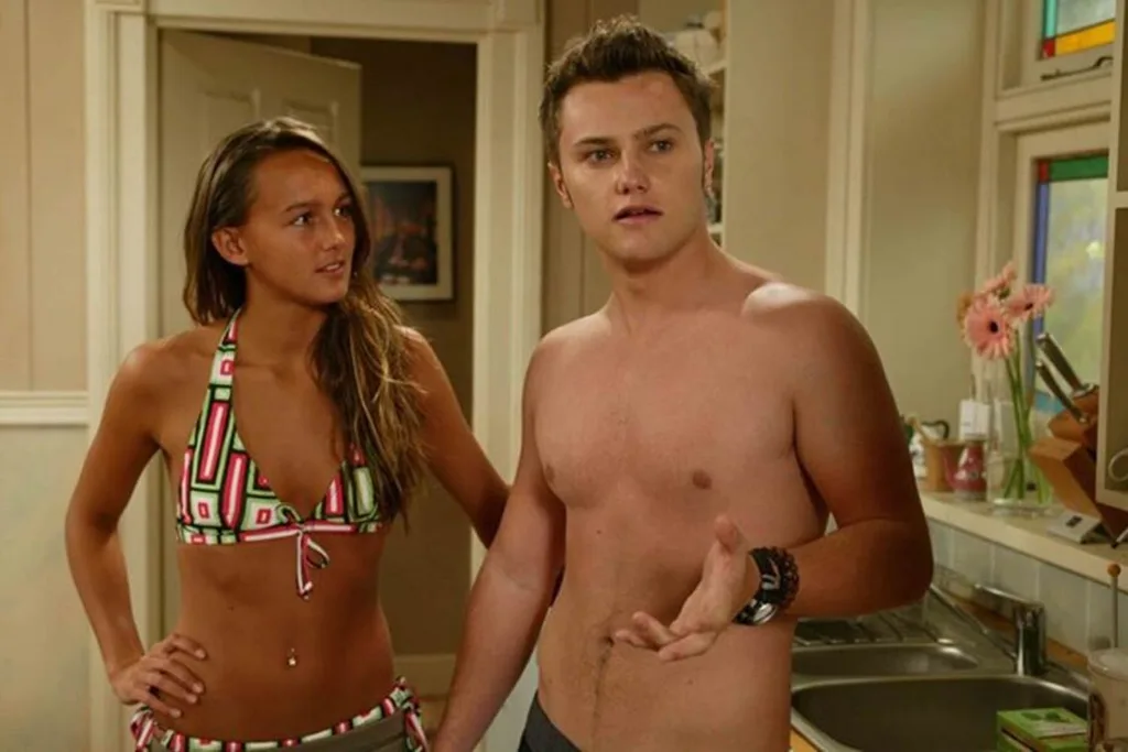 Mark Frze Sharni Vinson Home and away