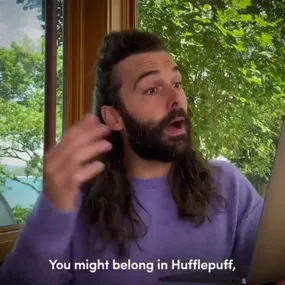 Jonathan Van Ness reads J.K. Rowling’s Sorting Hat