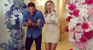 Tim Robards and Anna Heinrich’s luxe gender reveal