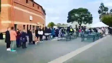 Fans queue up outside Poh Ling Yeow’s food stall in Adelaide