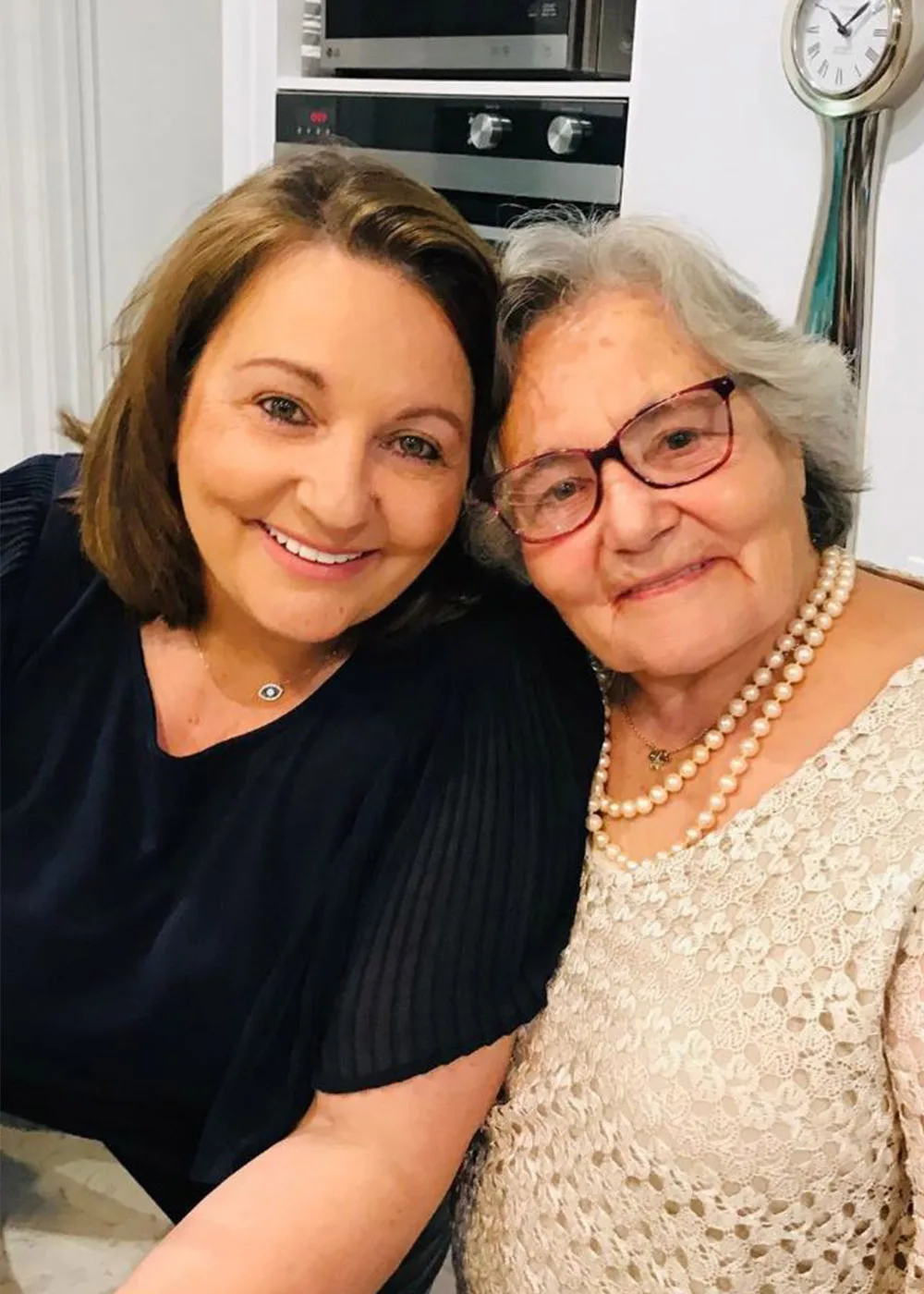 Anastasia and mum
