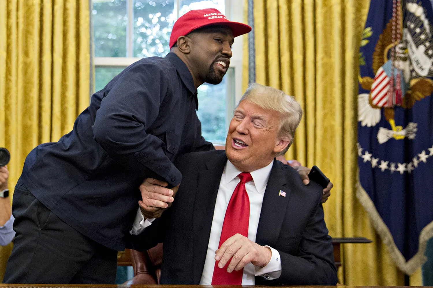 Kanye and Trump