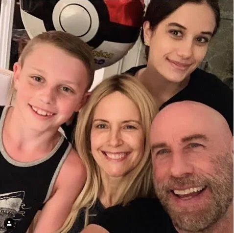 Travolta family