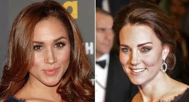Meghan Markle and Kate Middleton wore the same lace dress