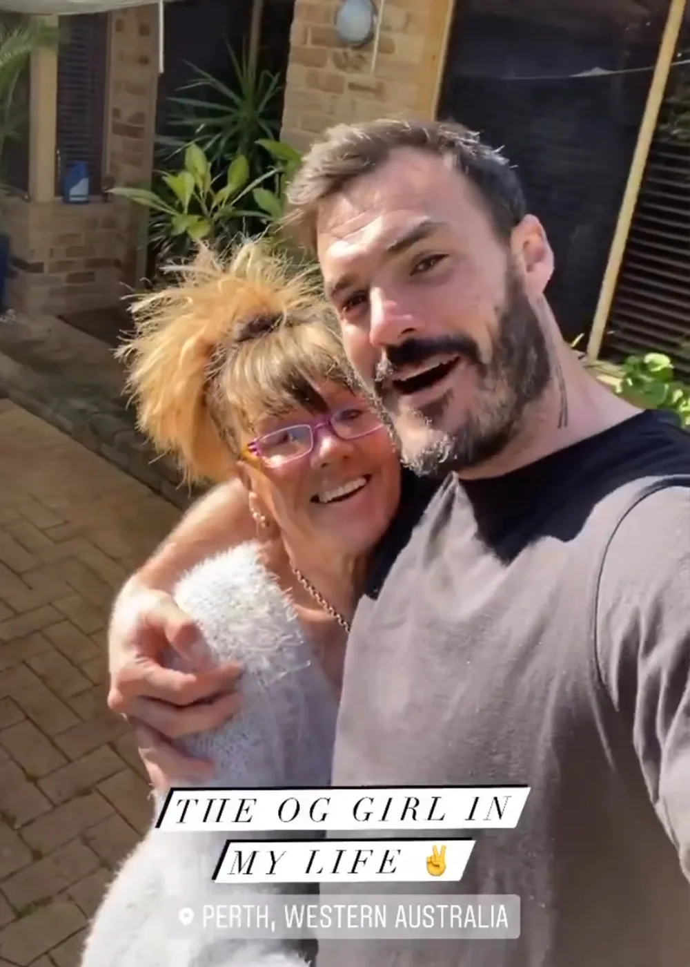 Locky and mum