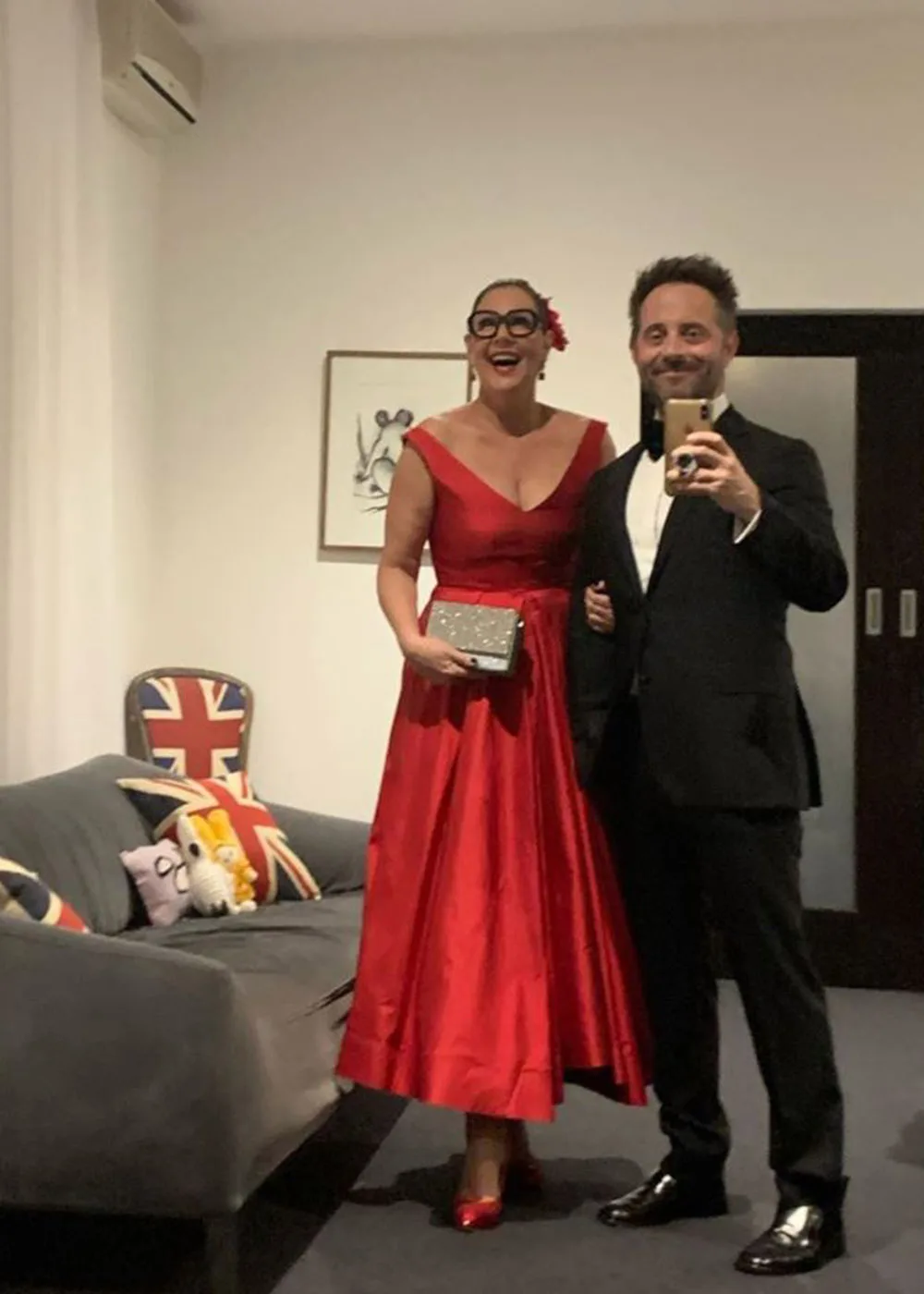 Julia and husband