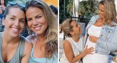 Fiona Falkiner is pregnant!