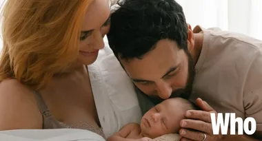EXCLUSIVE FIRST PICS: Jules & Cam introduce their baby boy