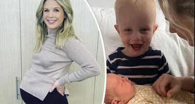 Emma Freedman shares first video of baby number two