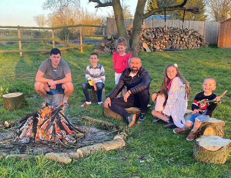 ant middleton and his five children