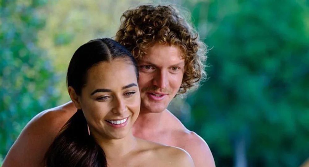 Brooke Blurton takes cheeky swipe at Nick Cummins