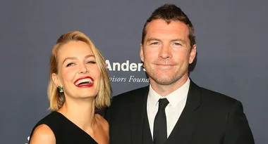 Lara and Sam Worthington are heading home to Australia