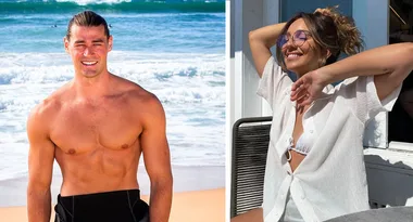 The Bachelor’s Bella gets cosy with The Bachelorette’s Adam