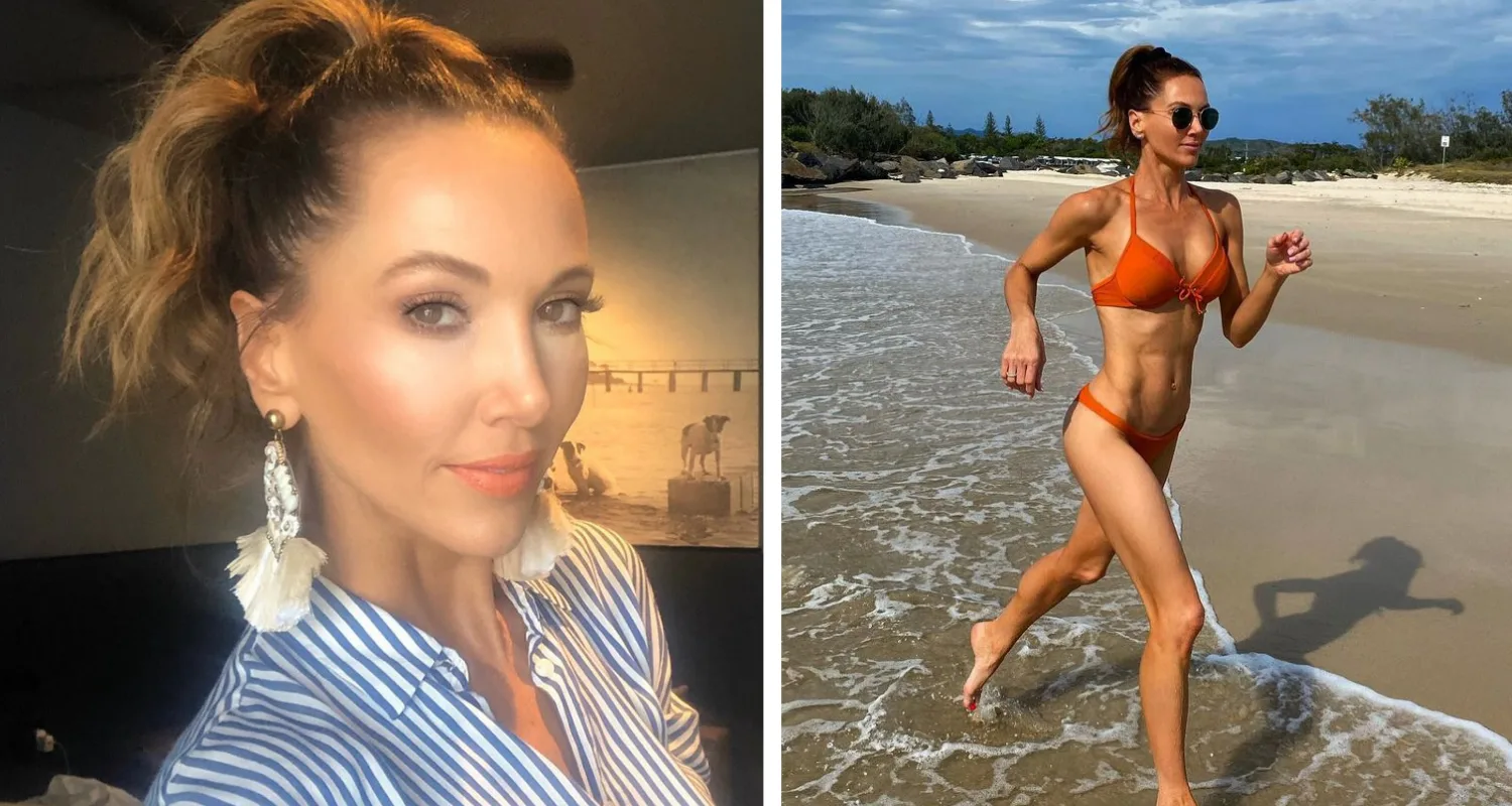 Kyly Clarke shares the secret behind her cheese grater abs