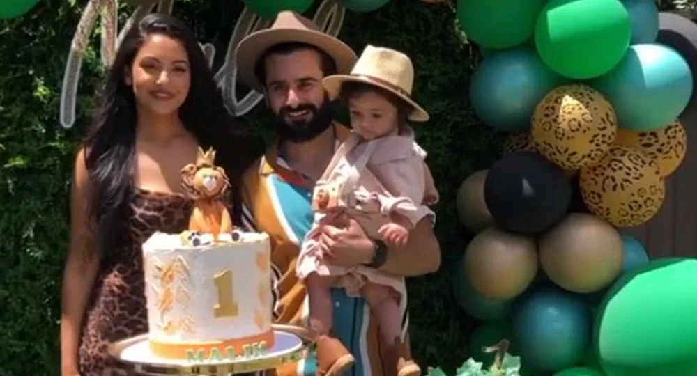 Gogglebox baby Malik’s first birthday bash