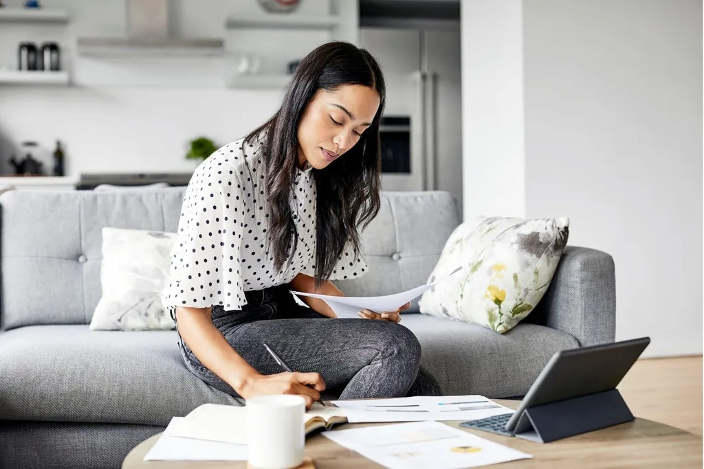 woman finance