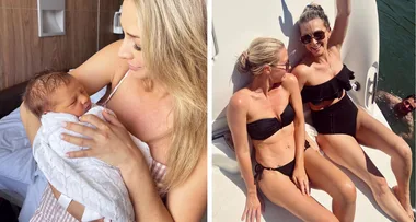 Anna Heinrich shows off jaw-dropping bikini body two weeks after giving birth