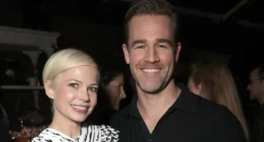 Dawson’s Creek co-stars James Van Der Beek and Michelle Williams reunite