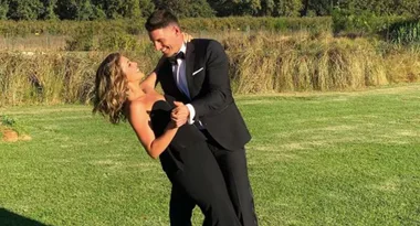 Lee Elliott shares sneak peek of his wedding suit