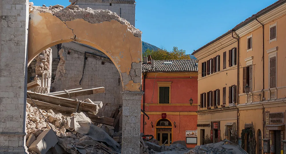 Italy earthquake.