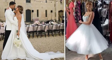 Georgia Love’s nod to The Bachelorette with her wedding dress