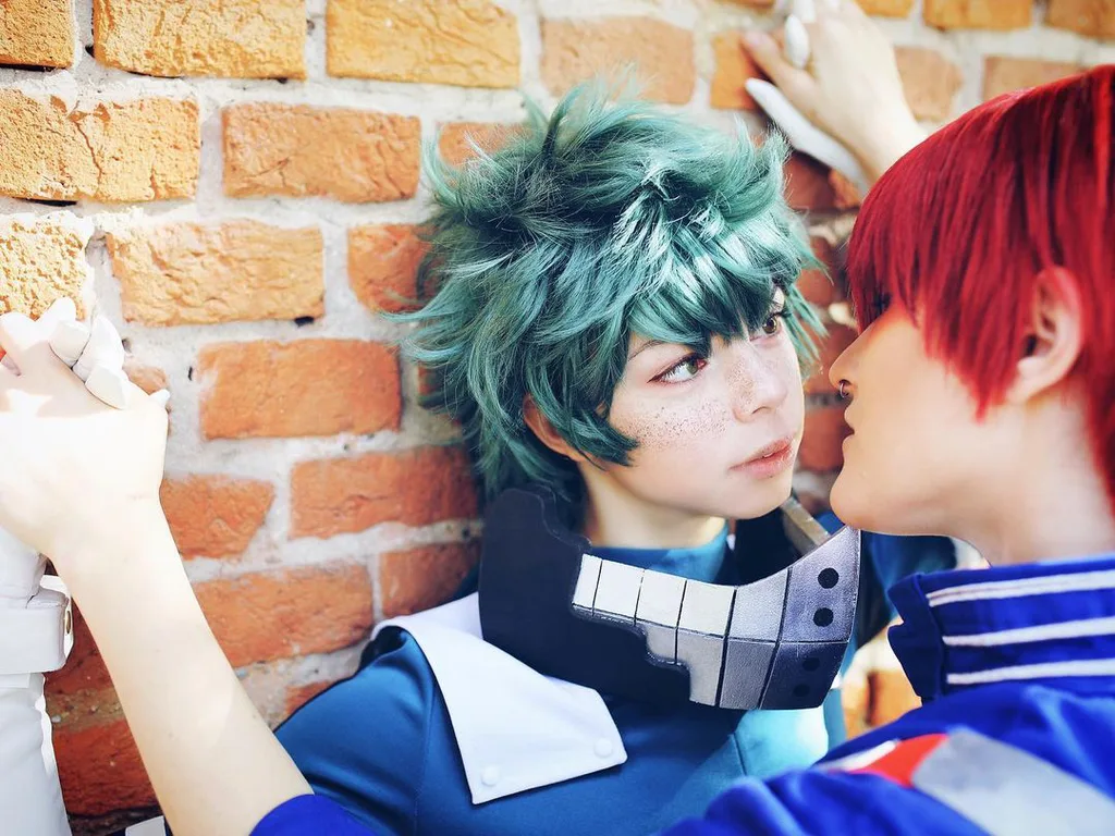 Deku Todoroki cosplay