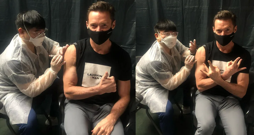 Hugh Jackman covid vaccine