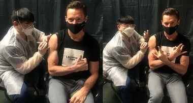 Hugh Jackman covid vaccine