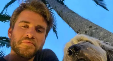 Liam Hemsworth rocks long hair on Instagram