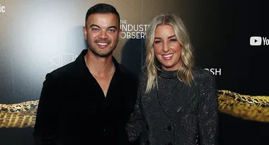 We can’t take our eyes off Jules Sebastian’s bedazzled suit