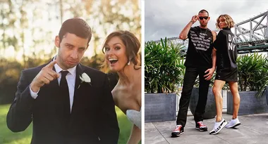 Erin McNaught and husband Example’s loved-up eighth anniversary tributes
