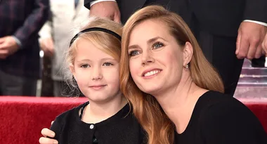 Amy Adams’ daughter joins her as the actress receives a star on the Hollywood Walk of Fame