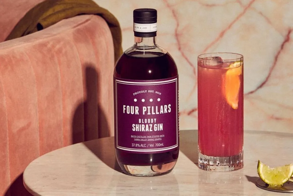 Four Pillars shiraz gin