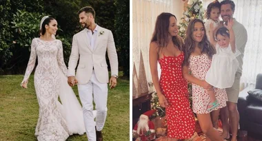 Sam and Snezana’s adorable engagement throwback
