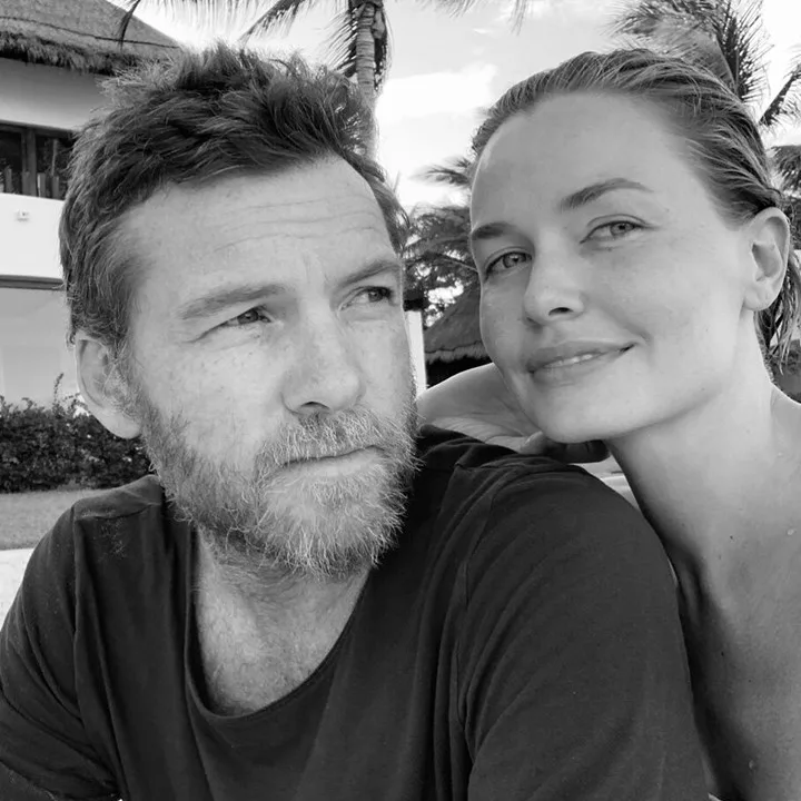 Lara and Sam Worthington