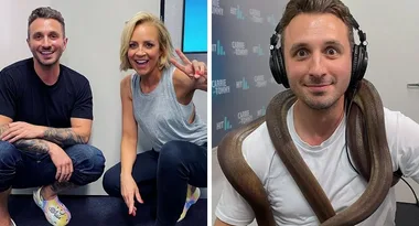 Carrie Bickmore faces worst fear live on air