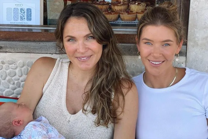 Laura Byrne and Brittany Hockley