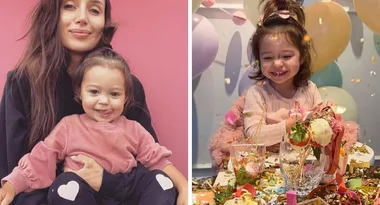 Snezana and Sam Wood celebrate milestone with daughter Charlie