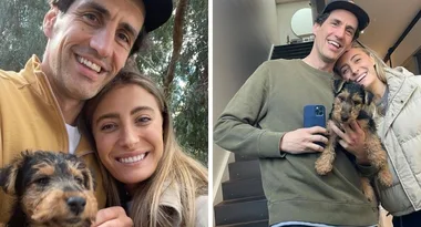 Andy Lee shares sweet snap of tearful Rebecca Harding as COVID separates the pair