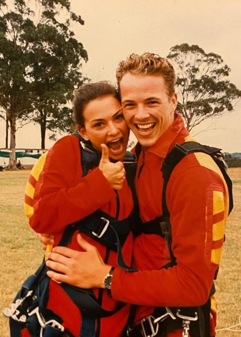 dieter-brummer-kristy-wright-skydive