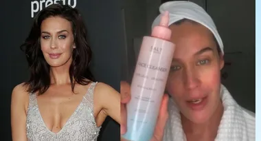 Megan Gale shares her step-by-step skincare regimen