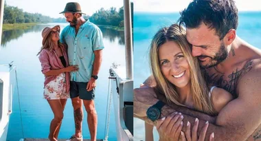 Locky and Irena celebrate their one-year anniversary on lavish holiday
