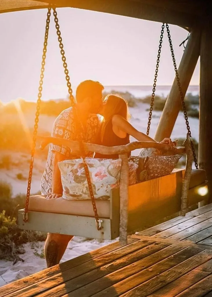 Locky Gilbert and Irena Srbinovska
