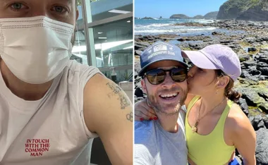 Hamish Blake shares gentle encouragement after getting his Covid vaccine