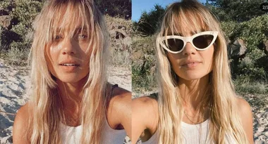 Elyse Knowles risks an at-home hair cutting malfunction