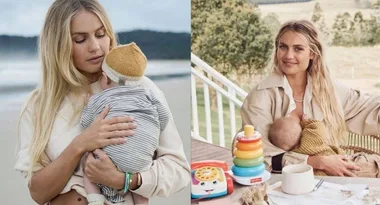 Elyse Knowles shares long-awaited photos of son Sunny