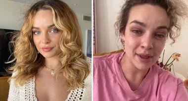 Abbie Chatfield has a panic attack over breast cancer scare